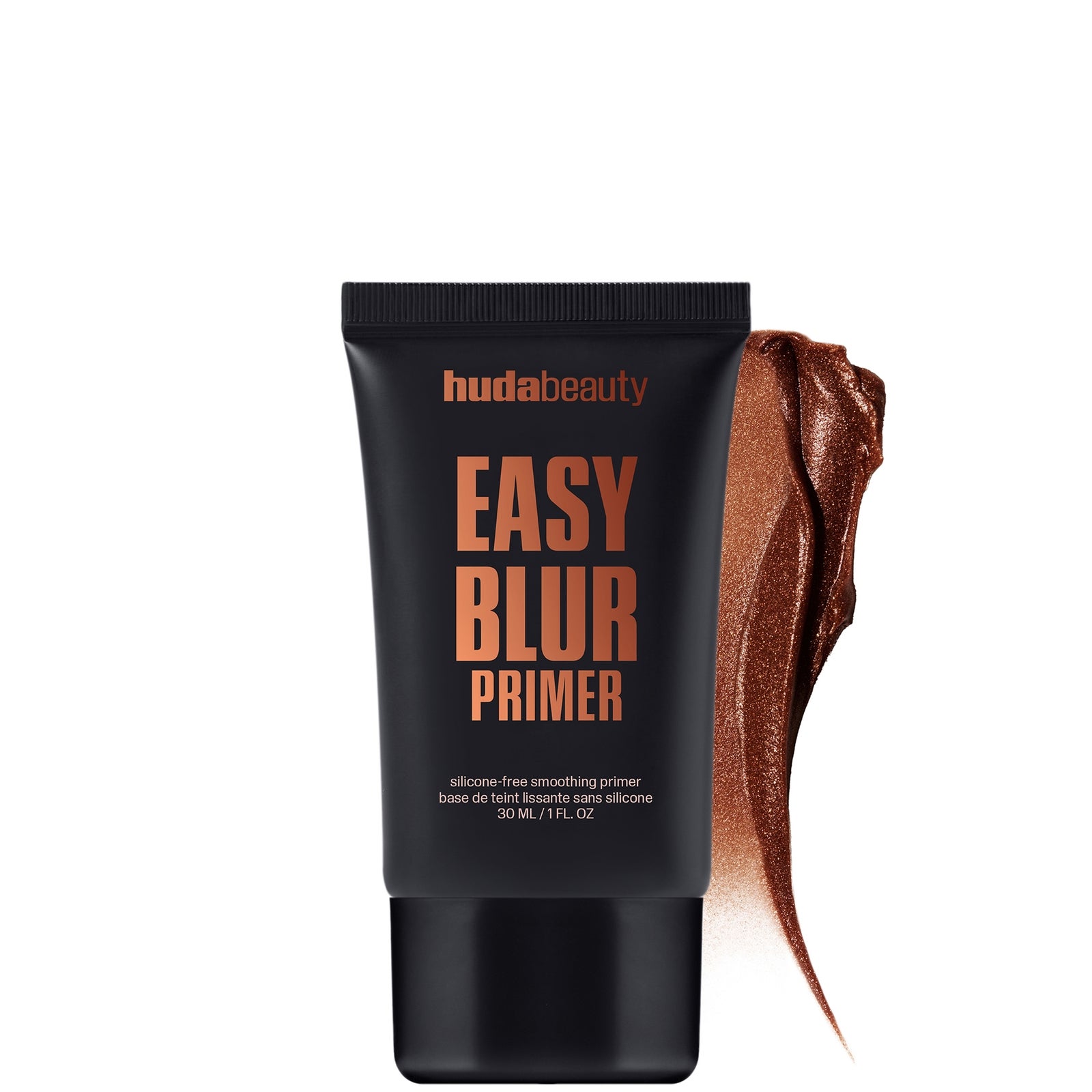 Huda Beauty Unisex Bronze Easy Blur Silicone-Free Smoothing Primer Fudge - Image 6