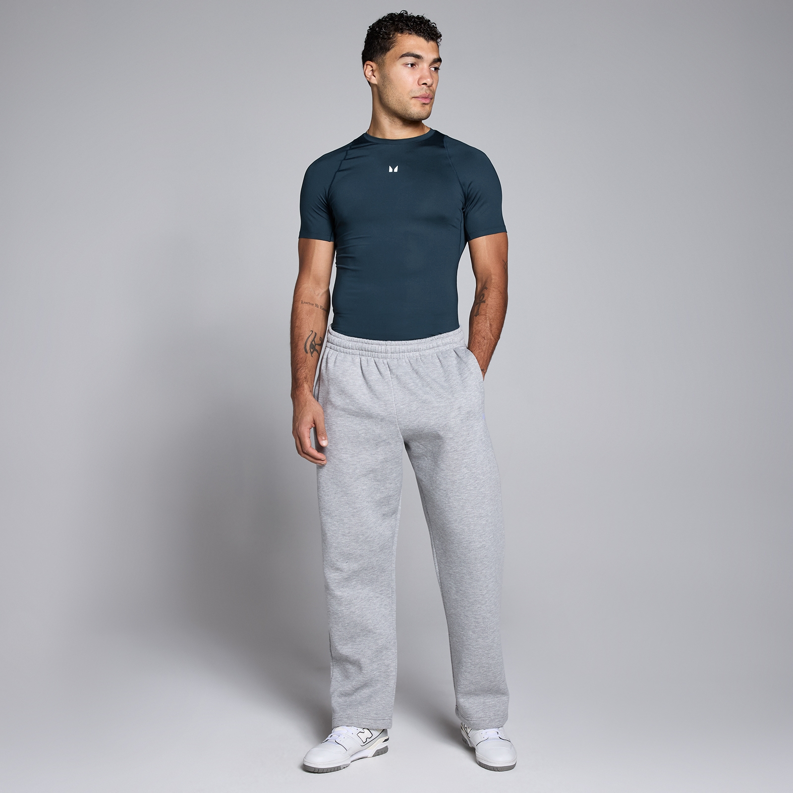 Thumbnail - MP Herren Training Kurzarm Baselayer - Dunkelsaphir - S