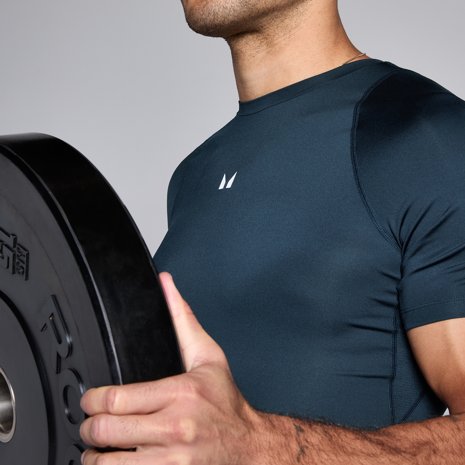 Thumbnail - MP Herren Training Kurzarm Baselayer - Dunkelsaphir - S