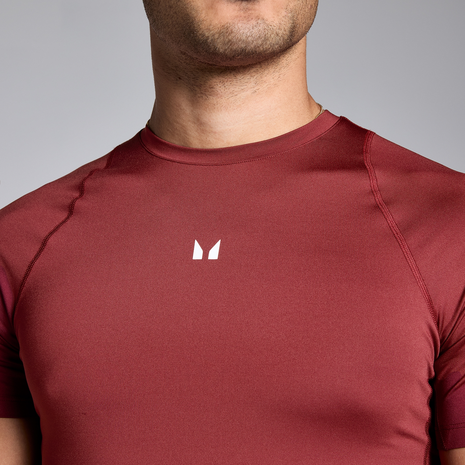 Thumbnail - MP Herren Training Kurzarm Baselayer - Kirsche - XXXL