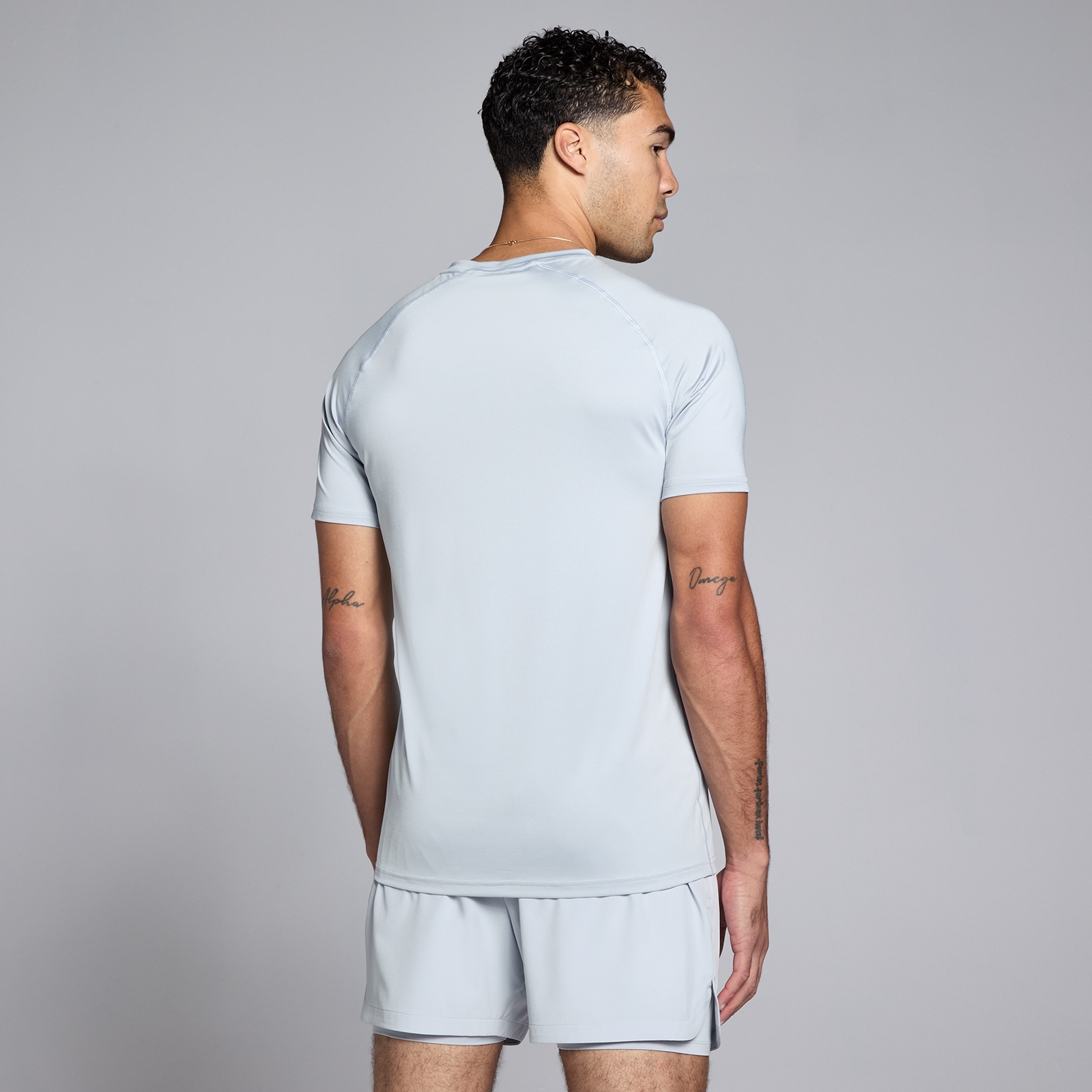 MP Herren Training T-Shirt – Hellblau - XS