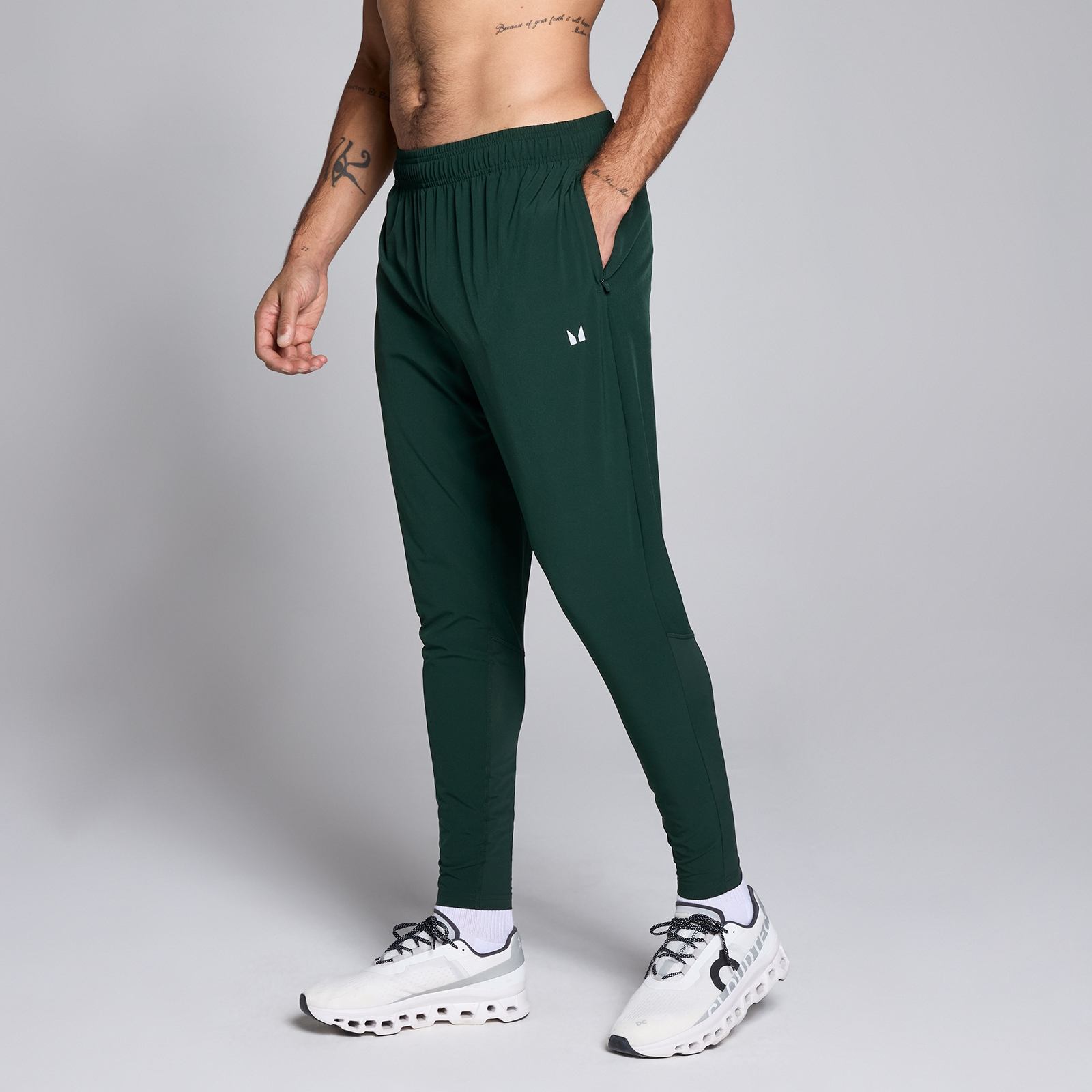 Pantaloni Da Jogging Sportivi Mp Da Uomo - Smeraldo Scuro - Xs-image