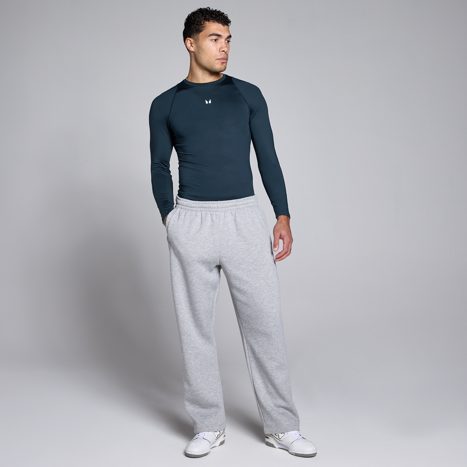 Thumbnail - MP Herren Training Langarm-Baselayer - Dunkelsaphir - XS