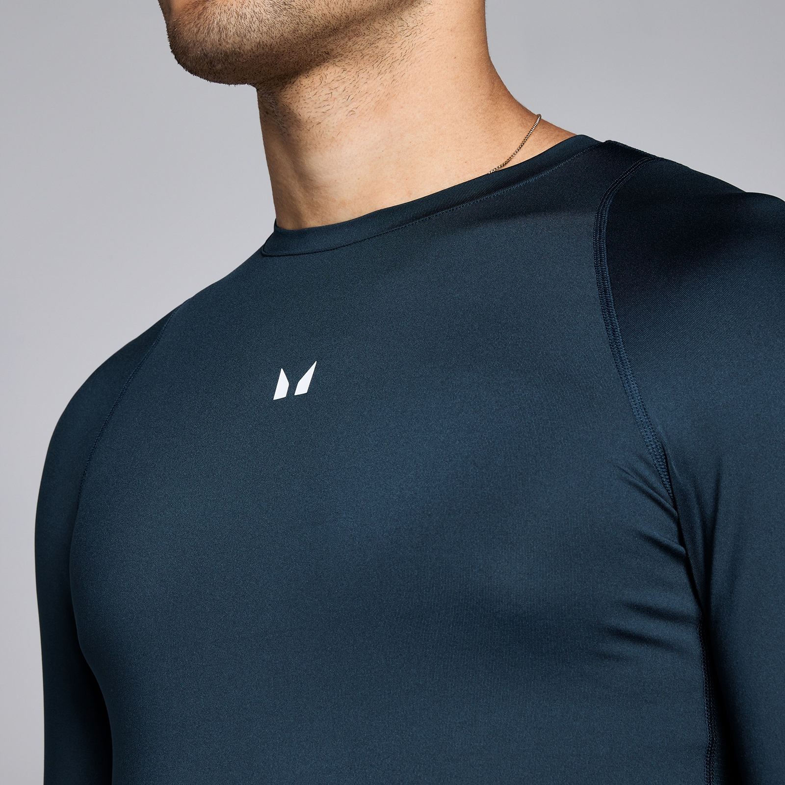 Thumbnail - MP Herren Training Langarm-Baselayer - Dunkelsaphir - XS