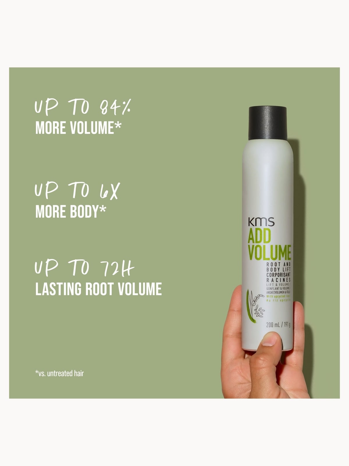 KMS Add Volume Root and Body Lift 200ml 2