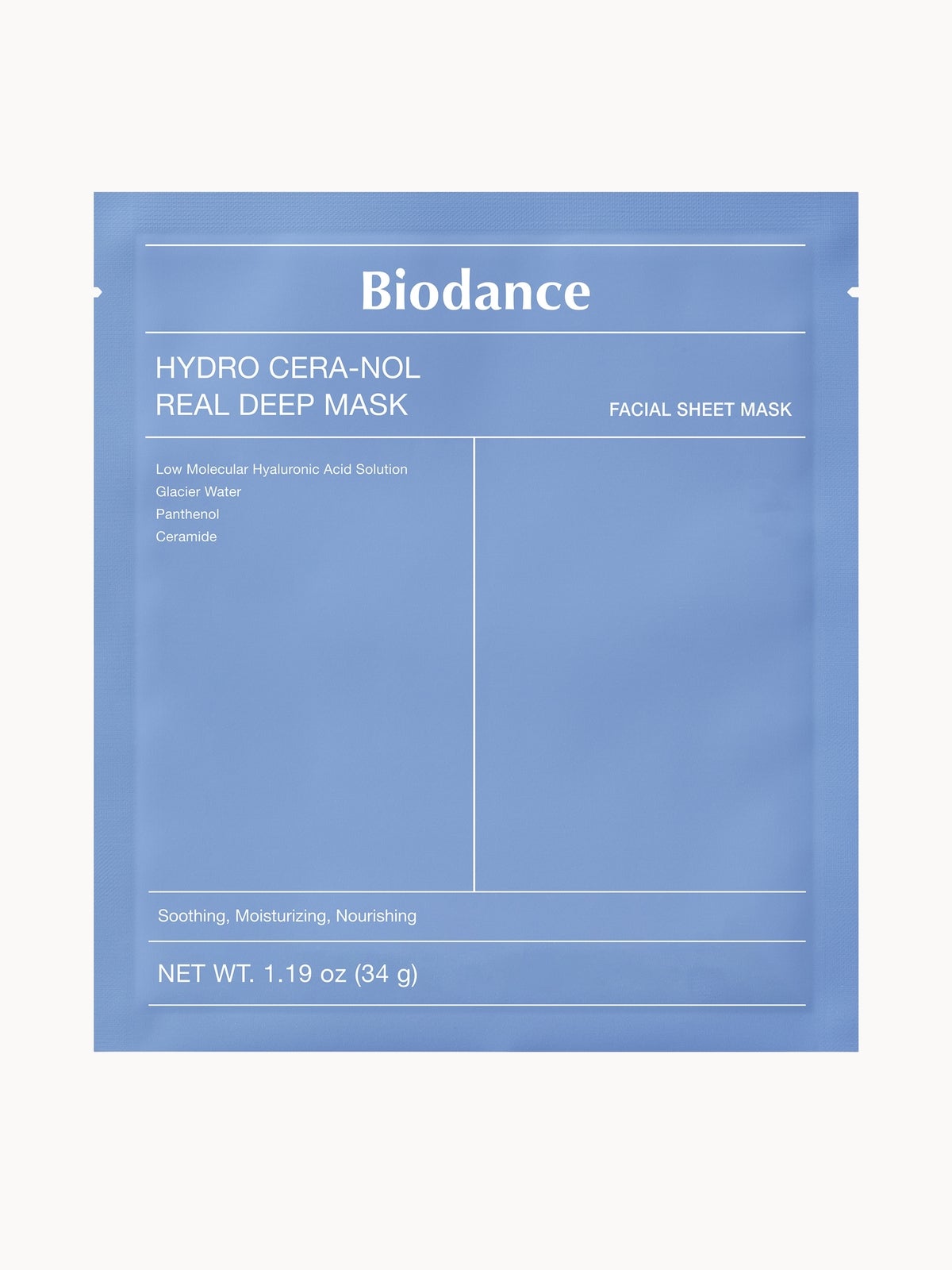 Biodance Hydro Cera-nol Real Deep Mask (4 Pack)