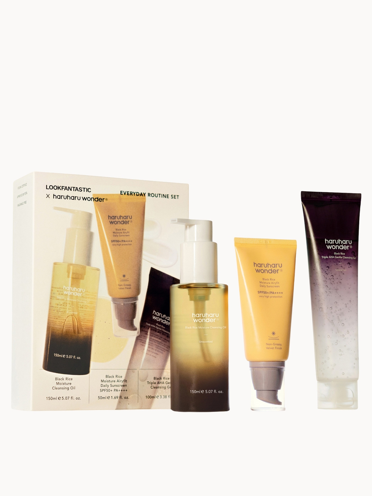 Image of LOOKFANTASTIC X haruharu wonder Everyday Routine Set