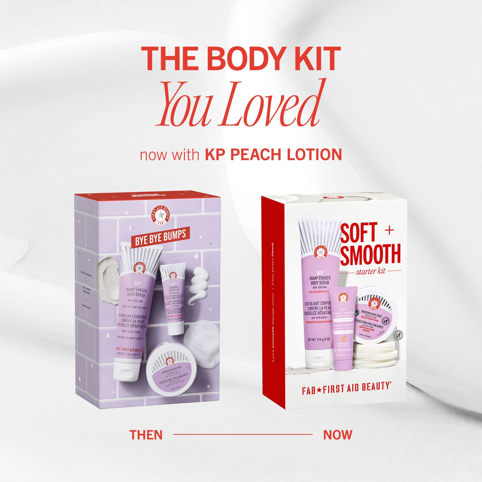 Thumbnail - First Aid Beauty Soft + Smooth Starter Kit – Body Bestsellers