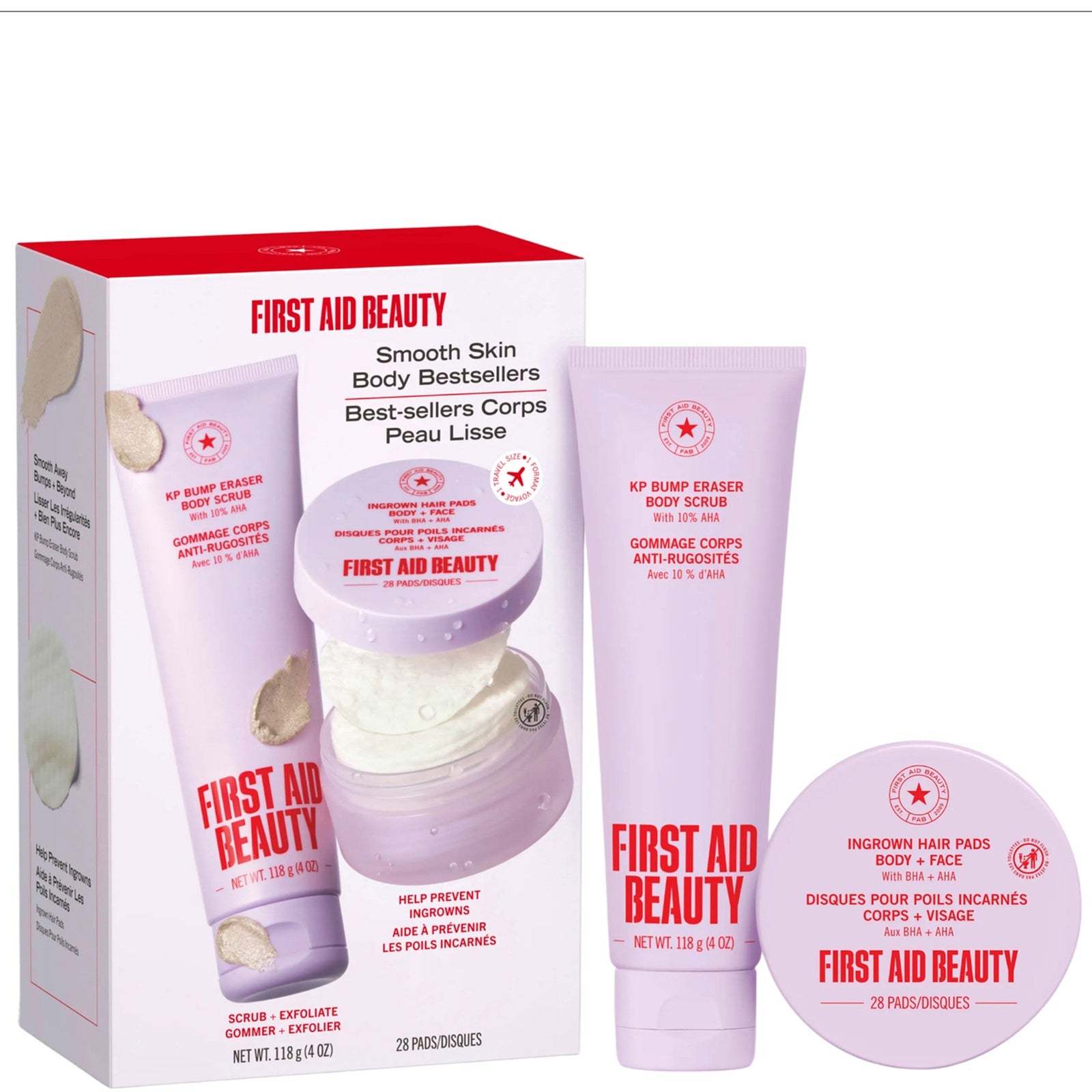 First Aid Beauty Soft + Smooth Starter Kit – Body Bestsellers