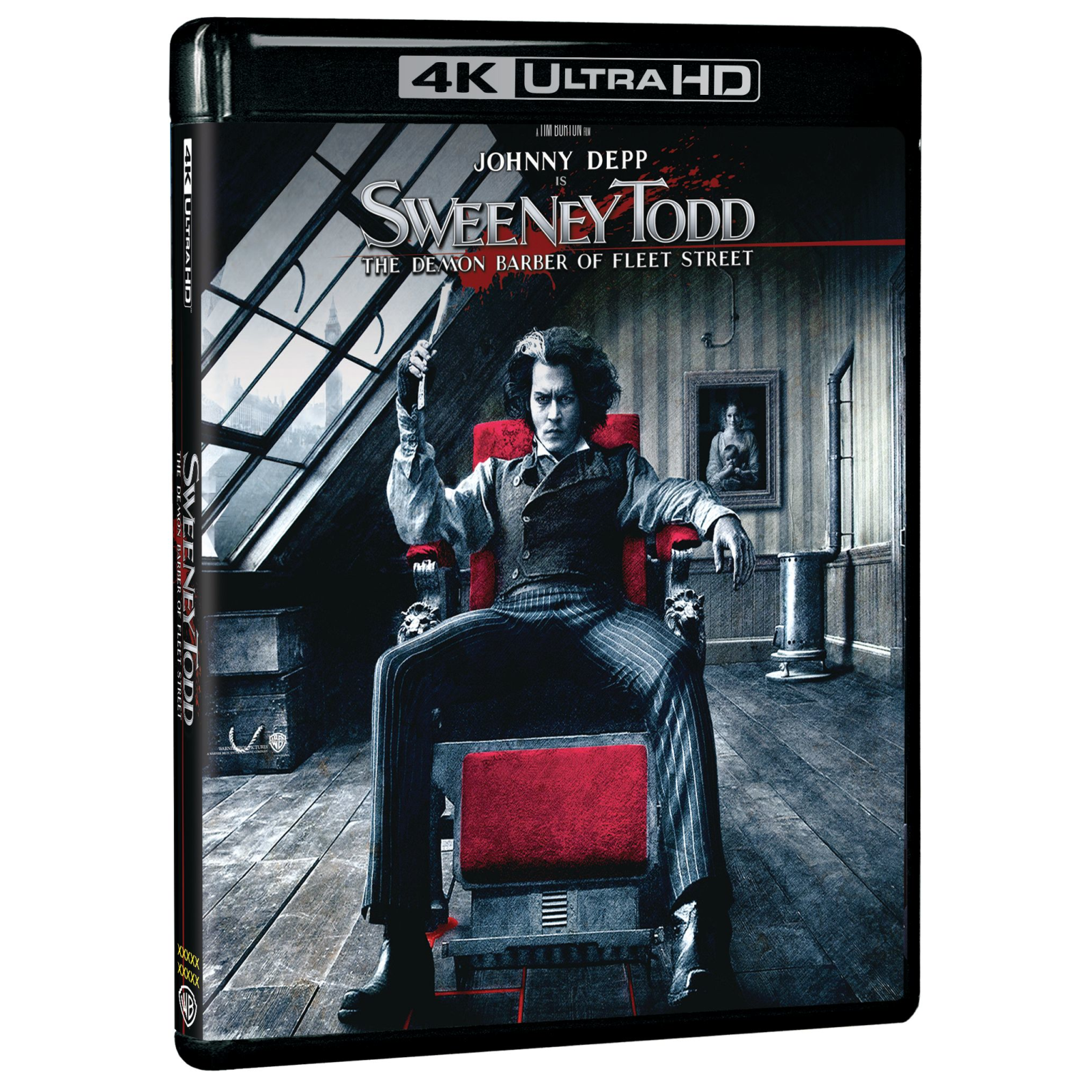 Warner Bros. Sweeney Todd, The Demon Barber Of Fleet Street 4K Ultra Hd