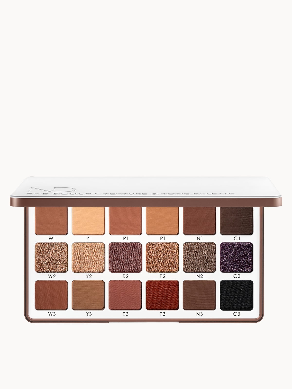 Natasha Denona Eye Sculpt Texture and Tone Eyeshadow Palette - Dramatic