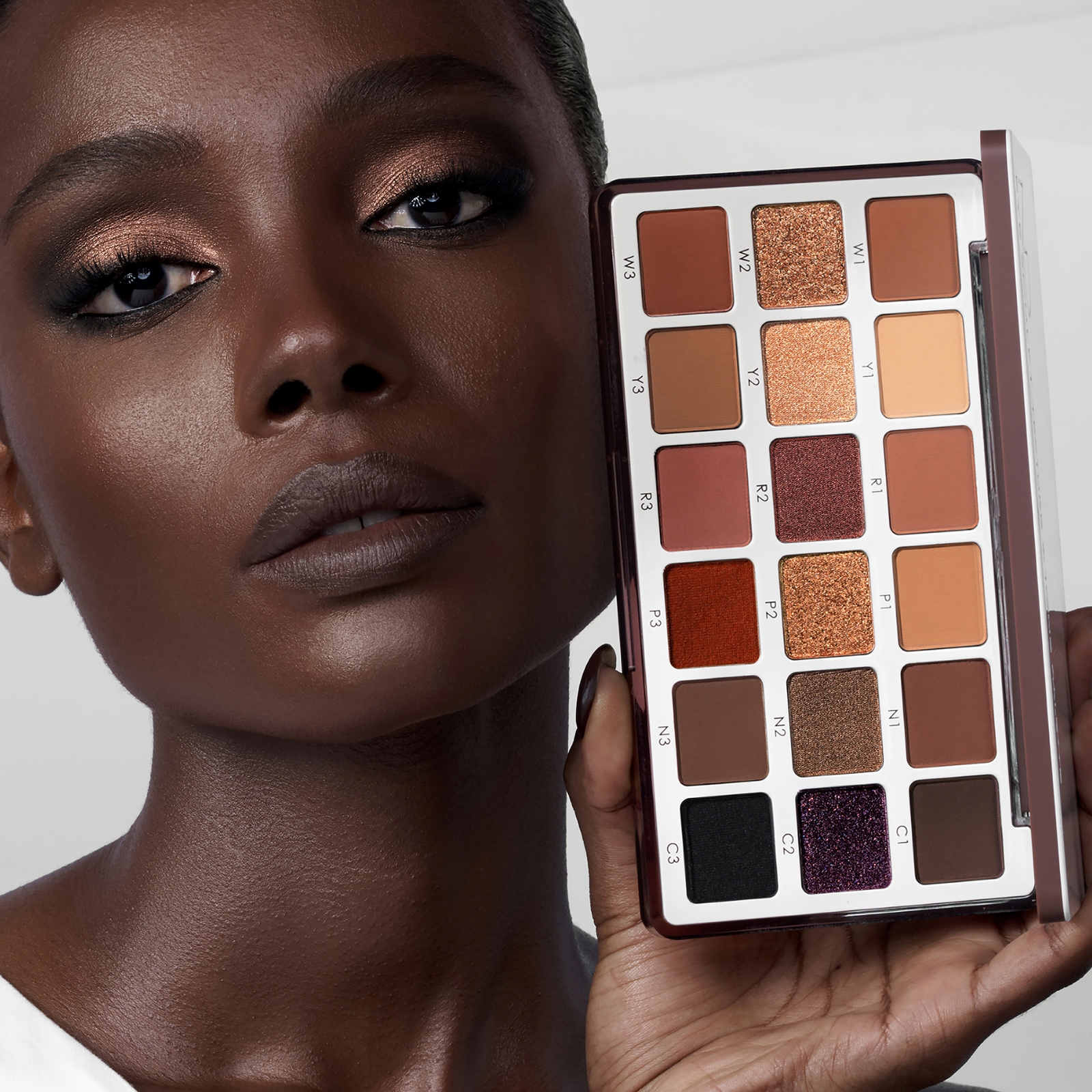 Thumbnail - Natasha Denona Eye Sculpt Texture and Tone Eyeshadow Palette - Dramatic