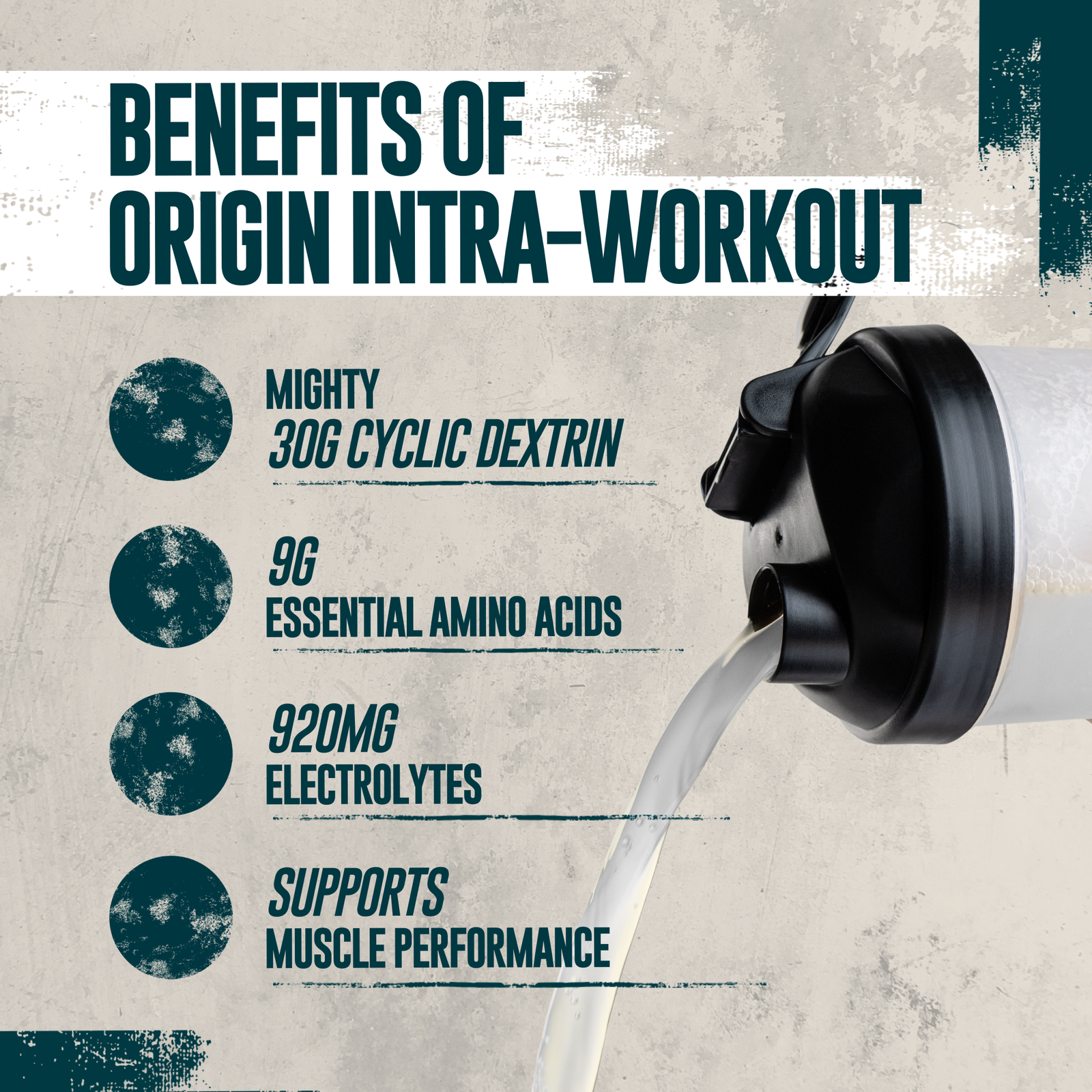 Myprotein Origin Intra-Workout - 1.2kg, 20servings - Original (White)