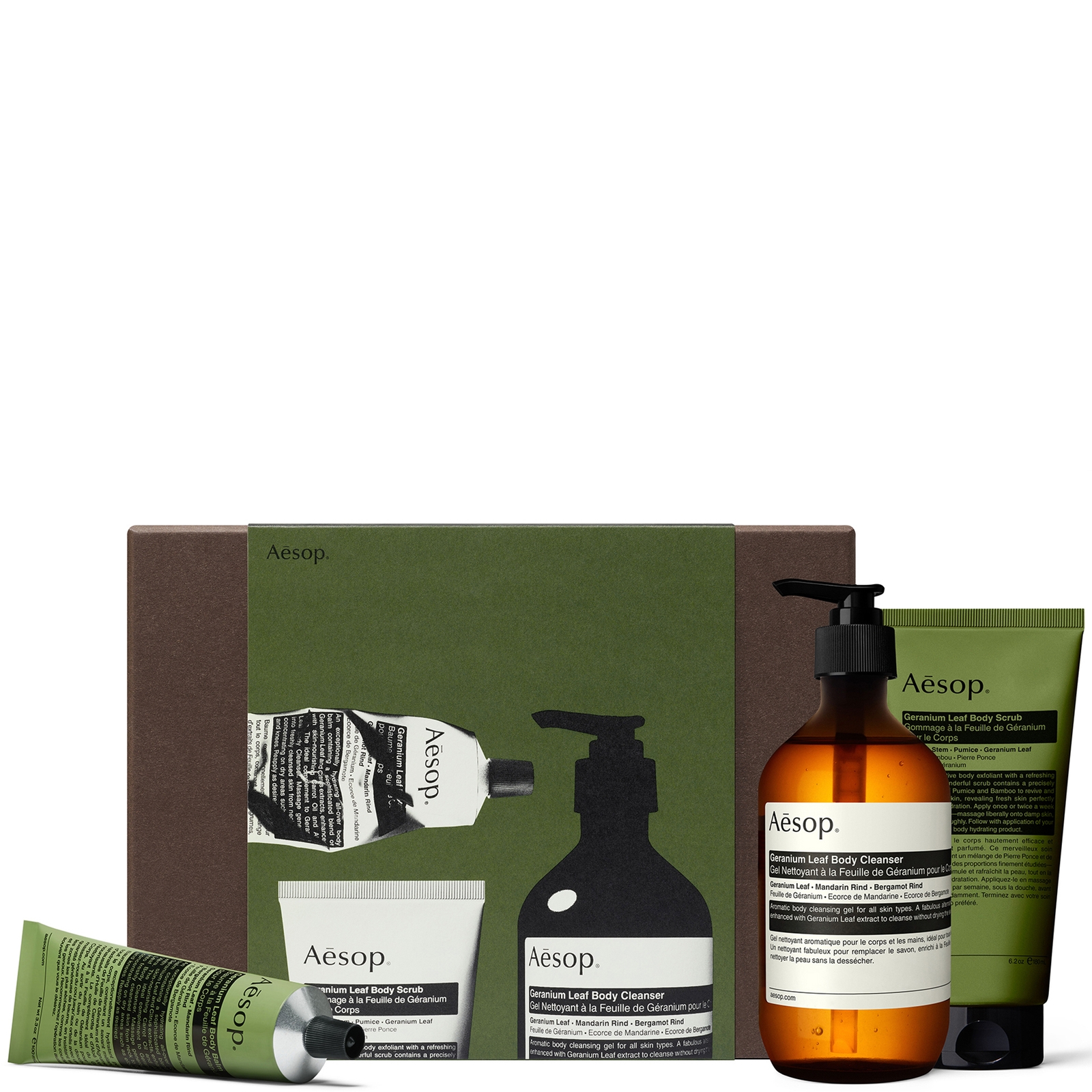 Aesop Party In The Greenhouse Geranium Leaf Trio In Transparent