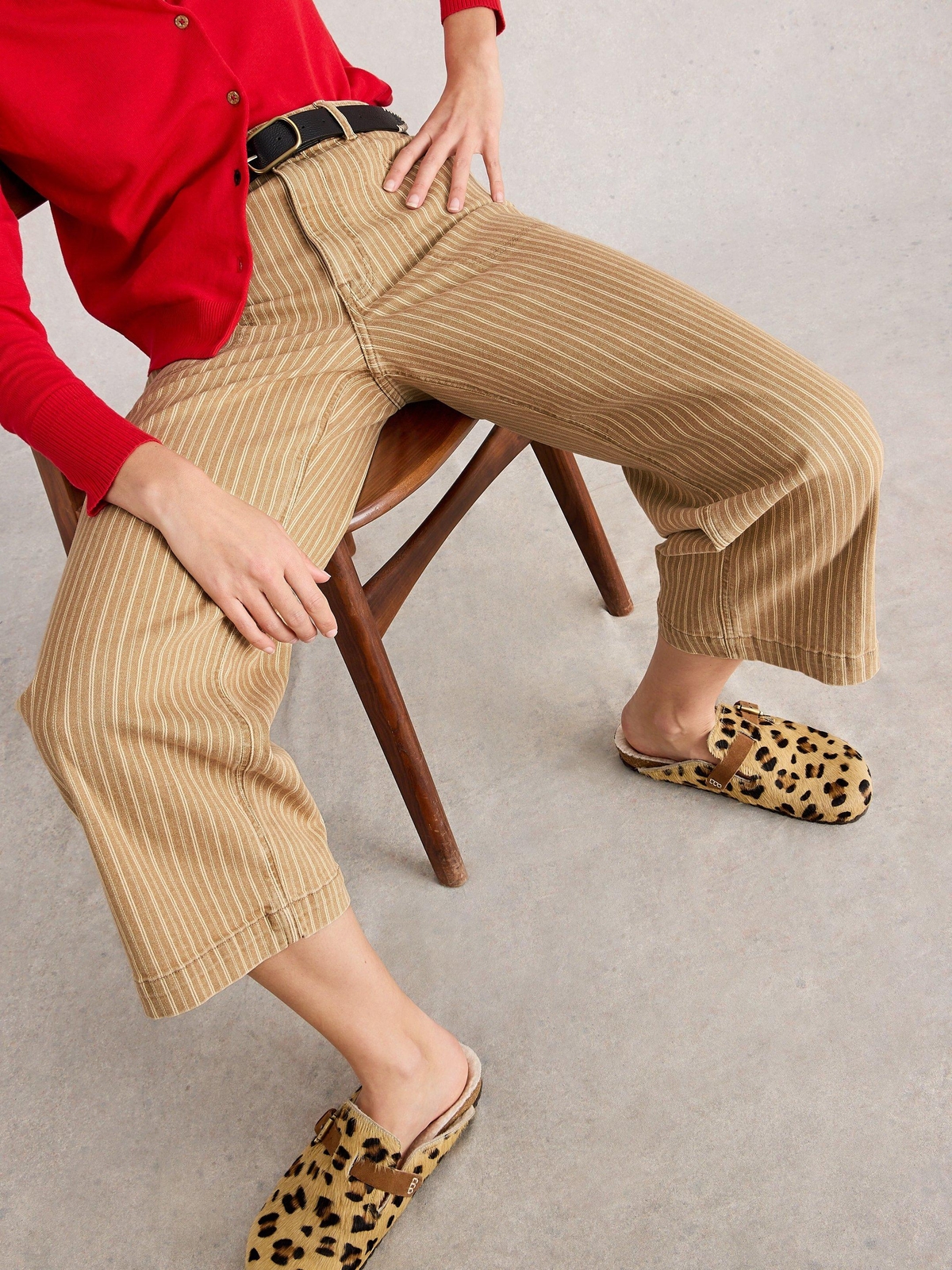 7/8-Jeans Tia mit weitem Bein - 42/R