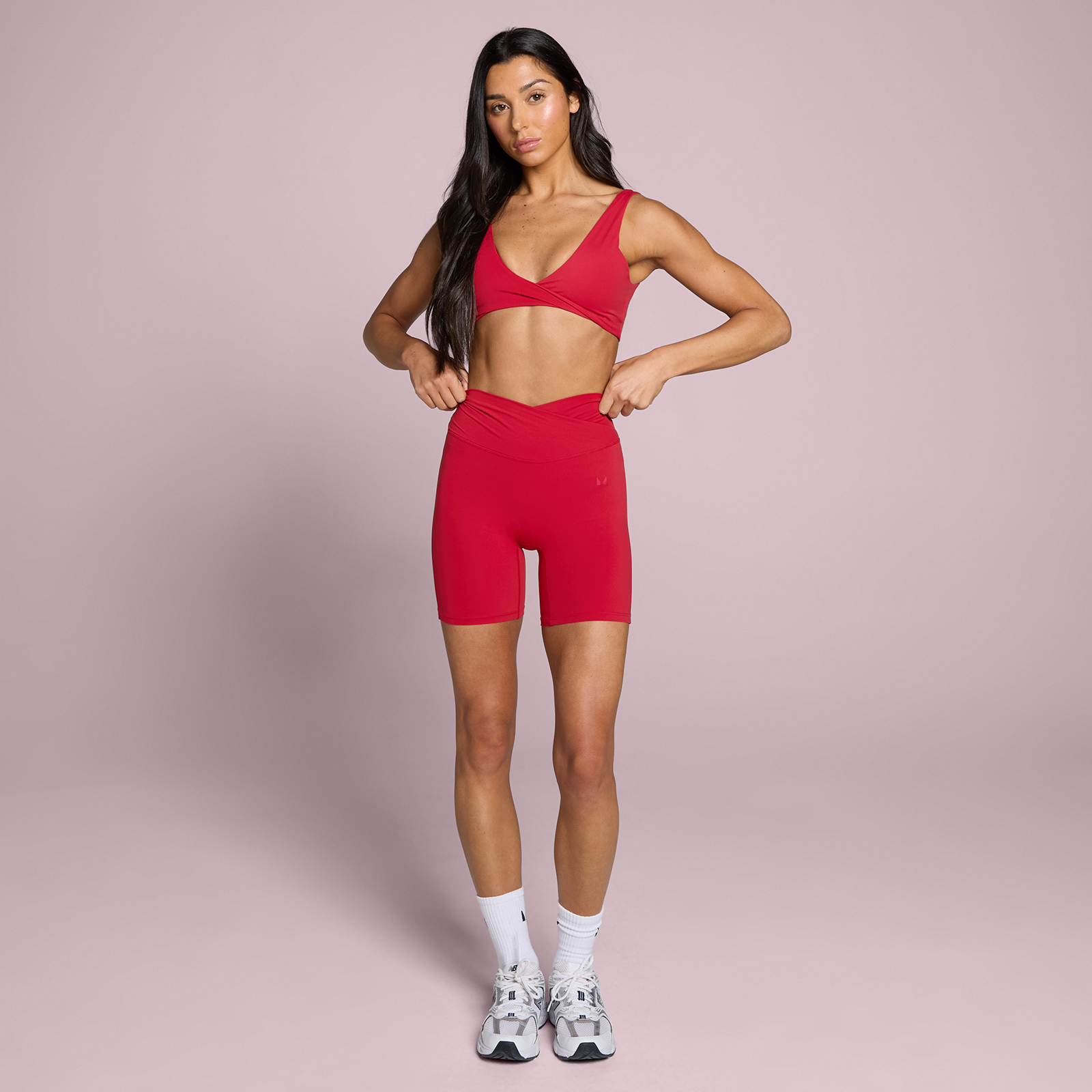 Thumbnail - MP Damen Tempo Shorts - Rosenrot - XXL