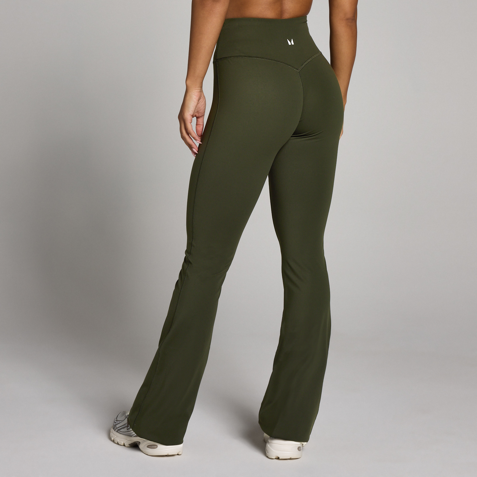 MP Damen Tempo Flared Leggings - Waldgrün - XXL