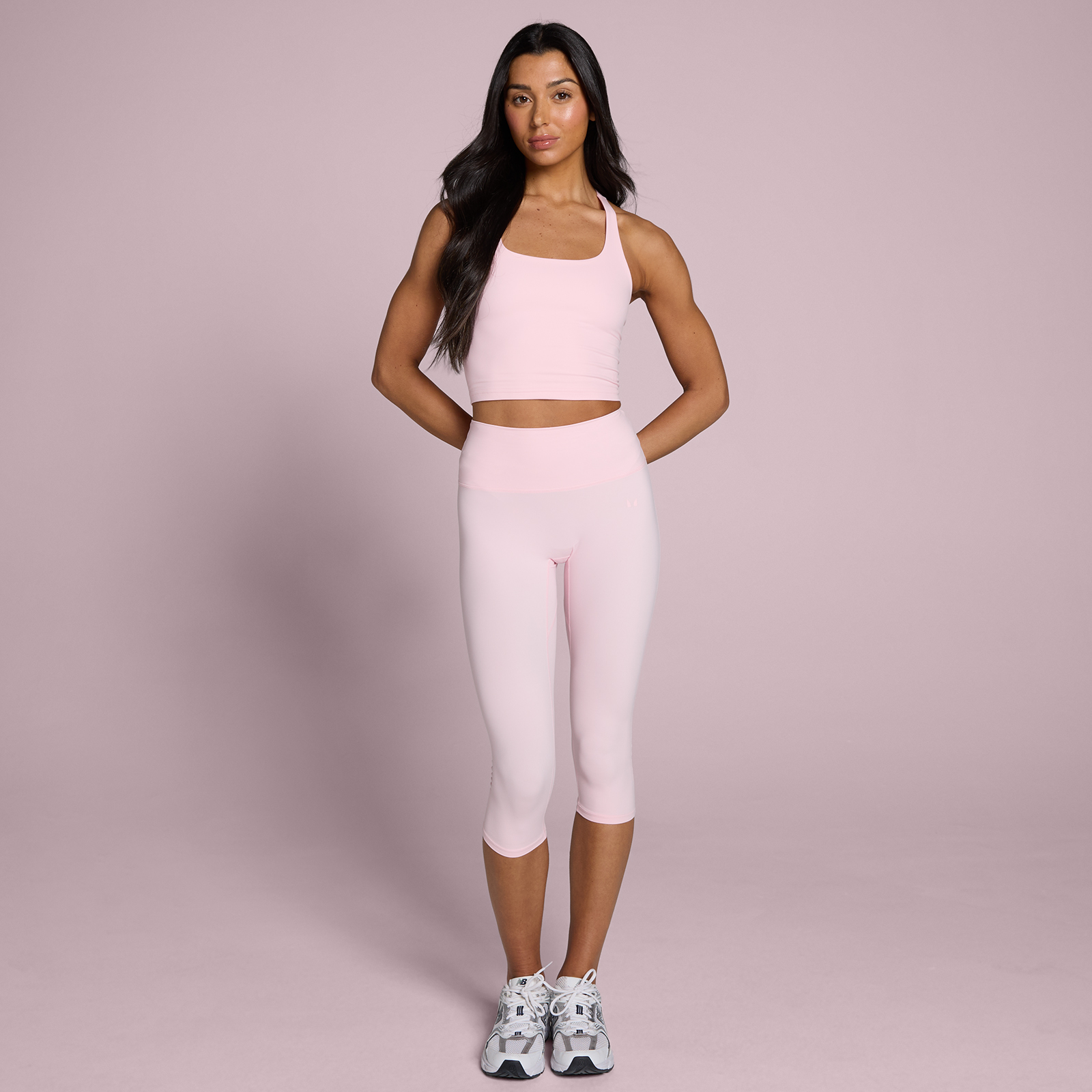 Thumbnail - MP Damen Tempo Strappy Racerback Top - Blush - XXL