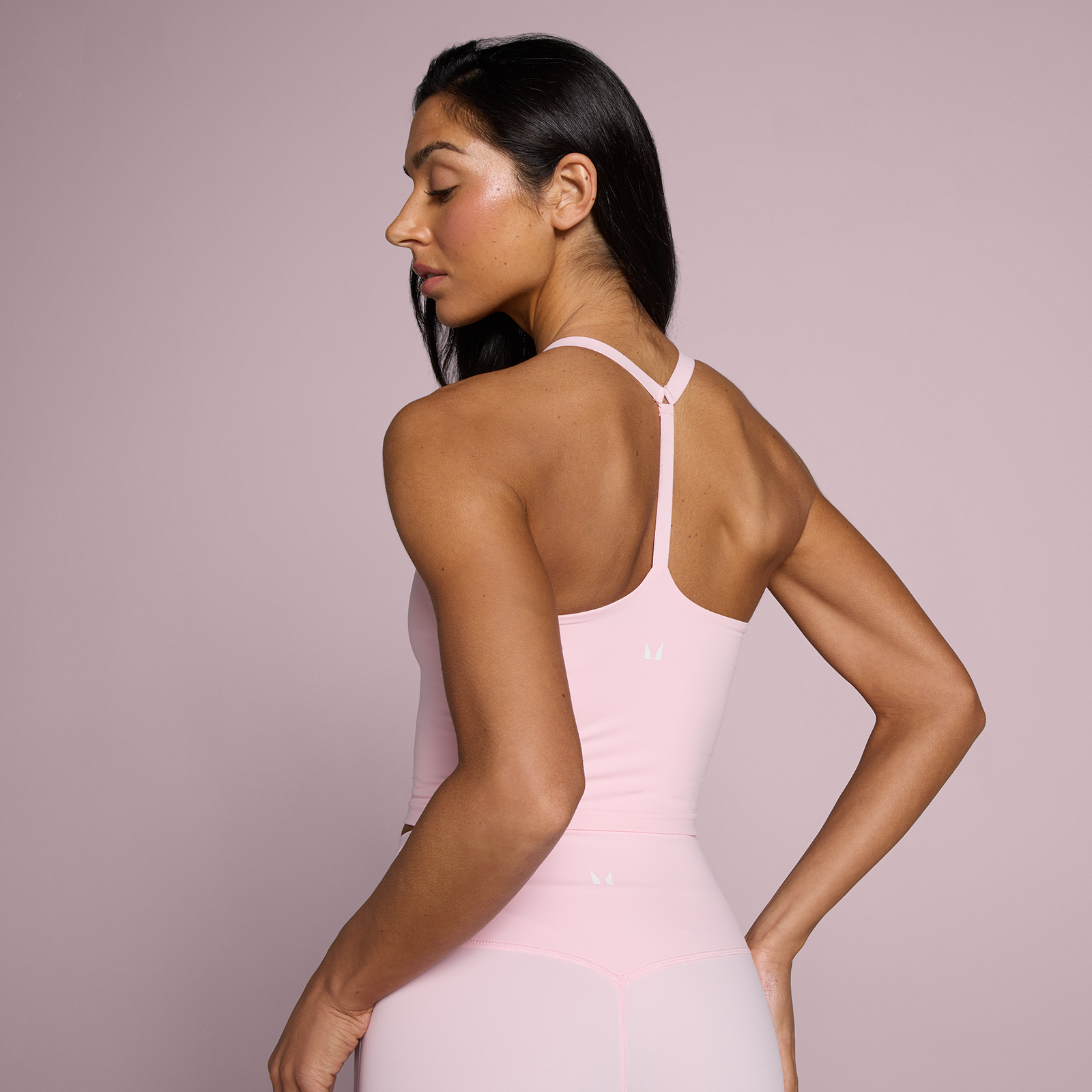 MP Damen Tempo Strappy Racerback Top - Blush - XXL