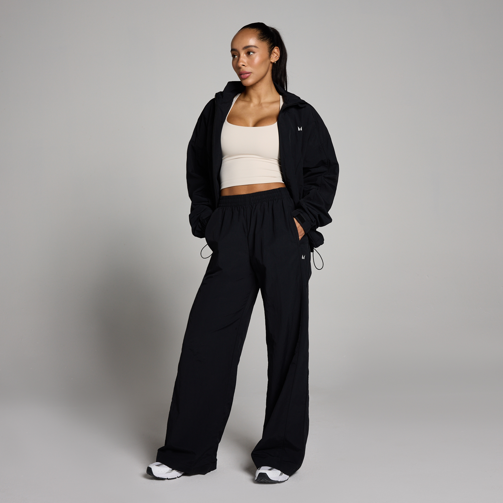 Thumbnail - MP Damen Gewebte Jogginghose - Schwarz - XL