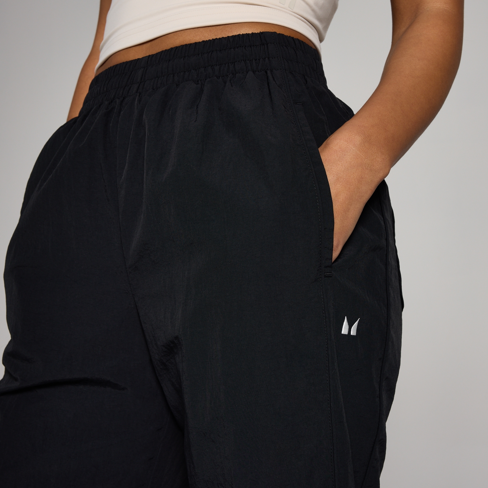 Thumbnail - MP Damen Gewebte Jogginghose - Schwarz - XL