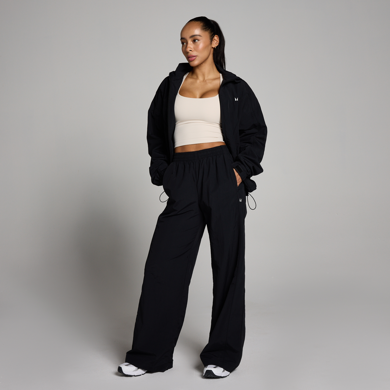 Thumbnail - MP Damen Gewebte Jacke - Schwarz - XS