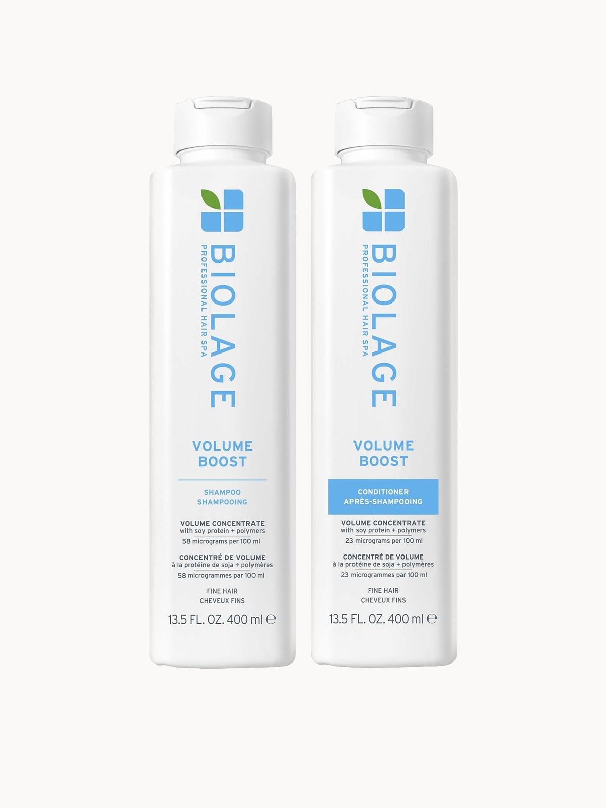 Biolage Volume Boost Shampoo 400ml and Conditioner 400ml Duo