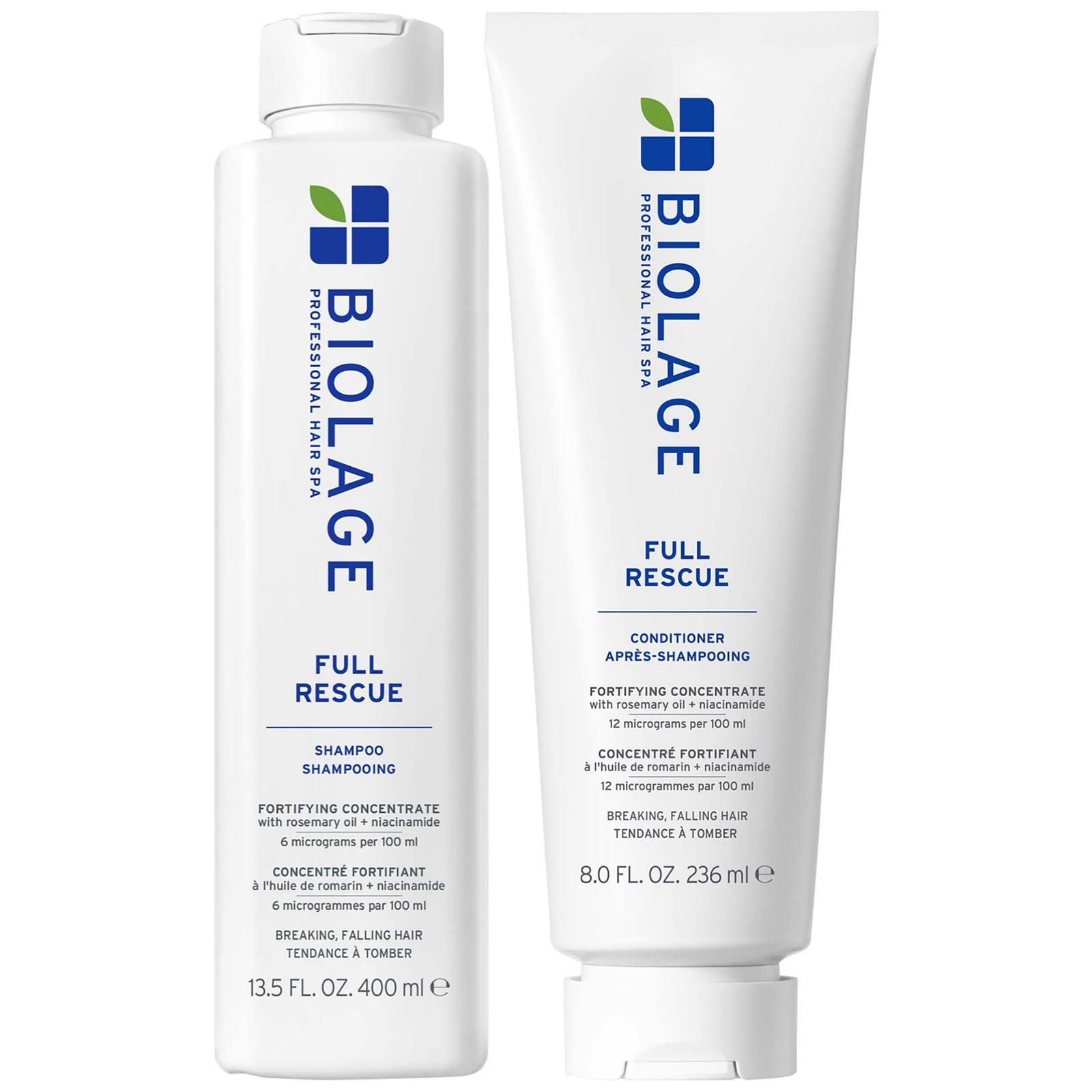 Biolage Full Rescue Shampoo 400ml and Conditoner 236ml Duo