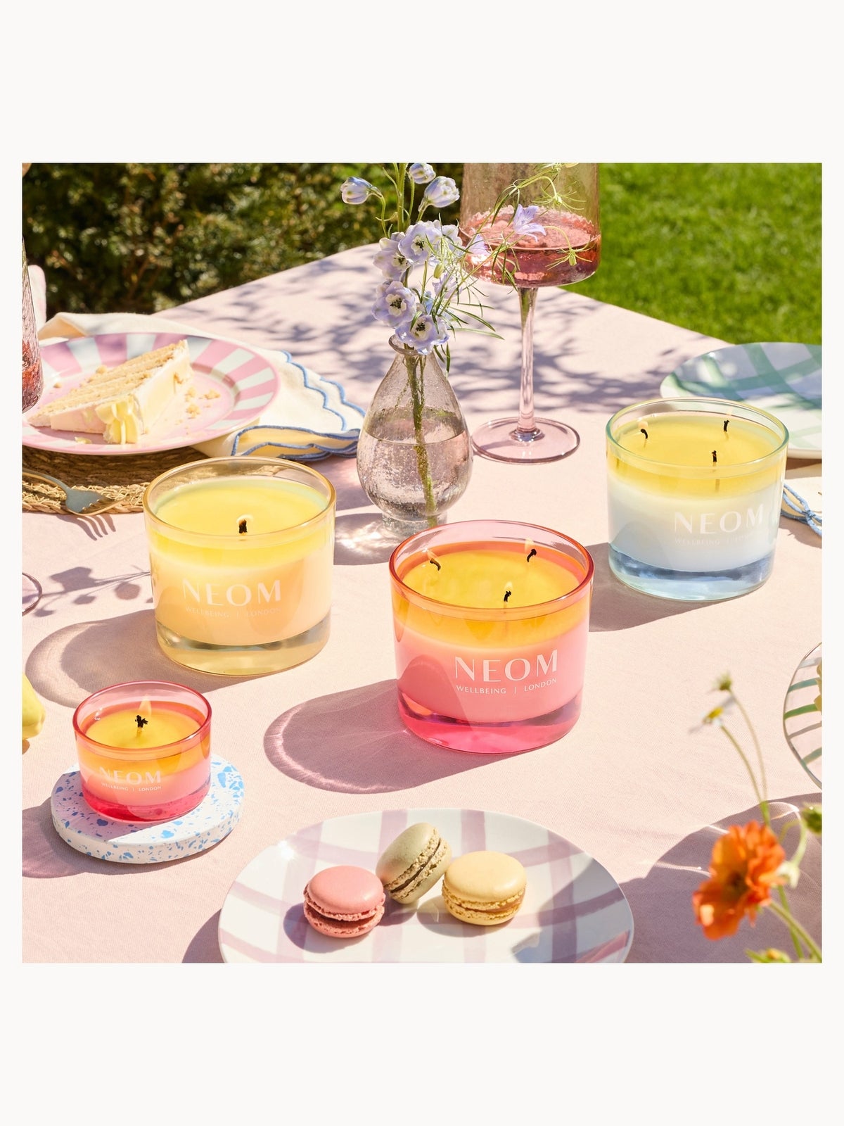 NEOM Wellbeing Complete Bliss Citronella Outdoor Candle 350g 3