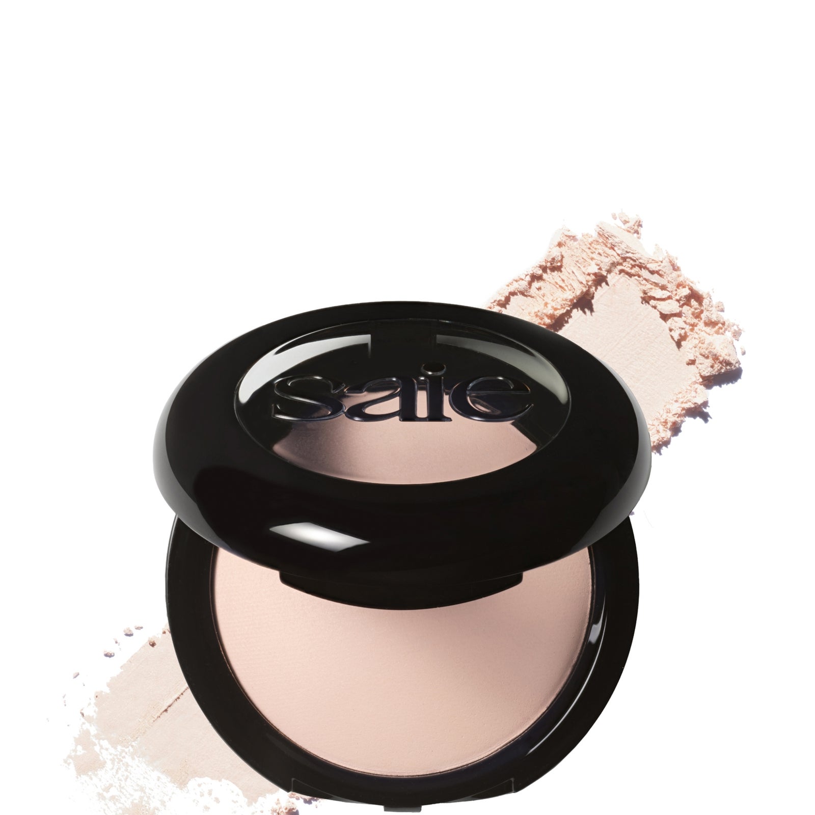Saie Slip Tint Baked Setting Powder - Translucent Powder For Face Makeup With A Natural-Radiant Finish - Blurs, Brightens & Smooths Complexion - Trans - Image 2