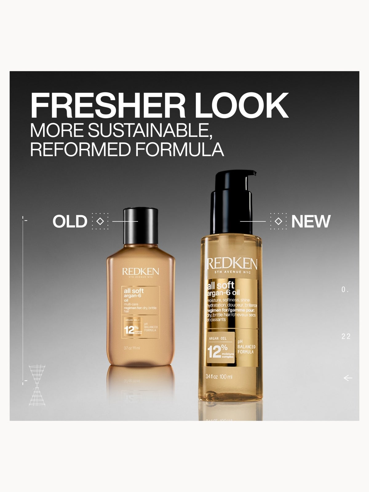 Redken All Soft Argan-6 Oil for Softness, Shine and Protection 100ml 2