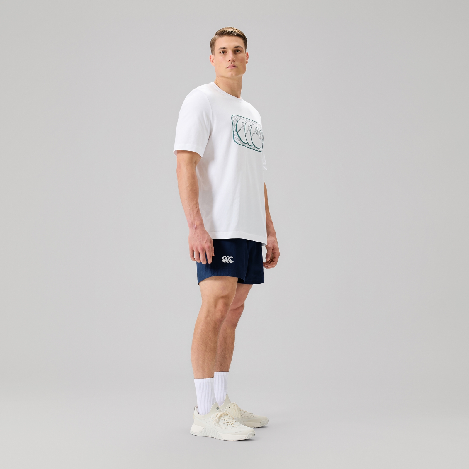 Mens Retro Shorts Navy