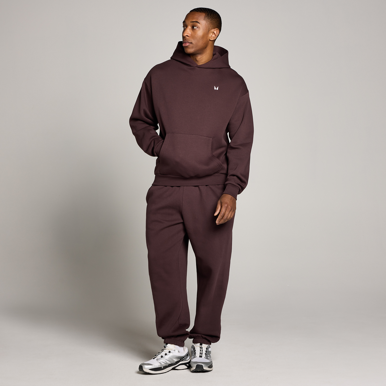 Thumbnail - MP Herren Rest Day Oversized-Hoodie - Fudge - XXL