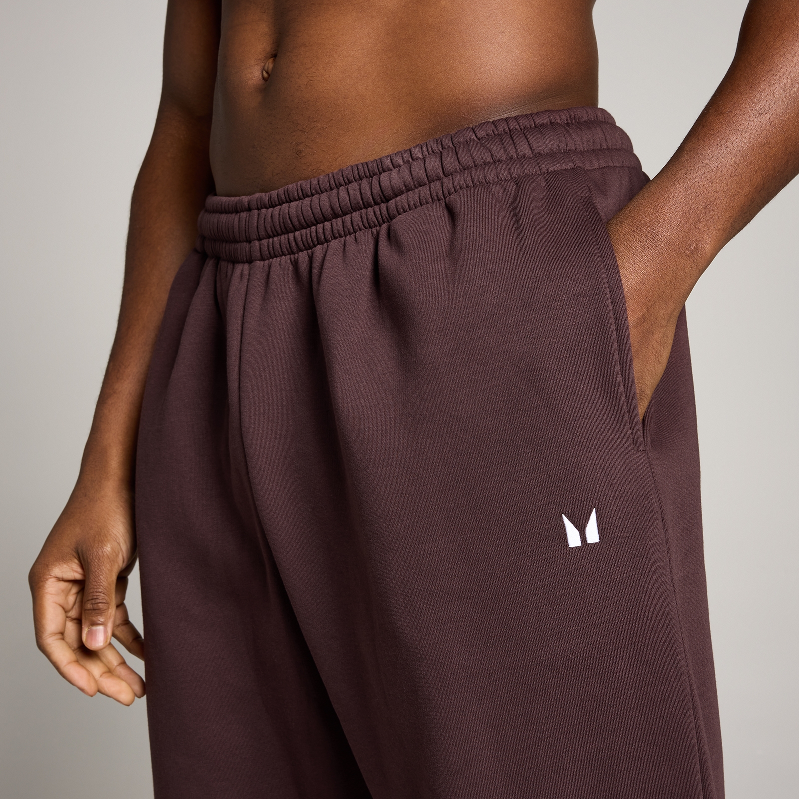 Thumbnail - MP Herren Rest Day Oversized-Jogginghose - Fudge - L