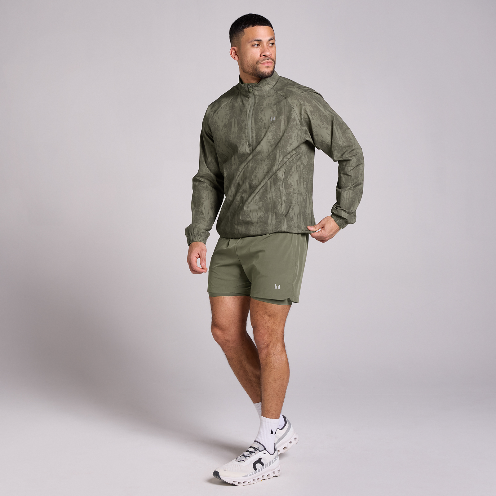 Thumbnail - MP Herren Velocity Windjacke - Bark Print - XL