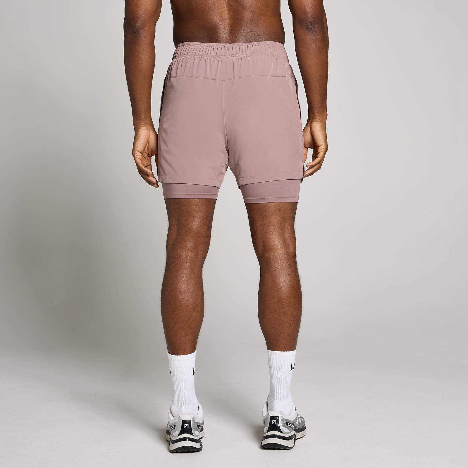 5059883460000 - MP Herren Training 5  2-in-1 Shorts - Mauve - L