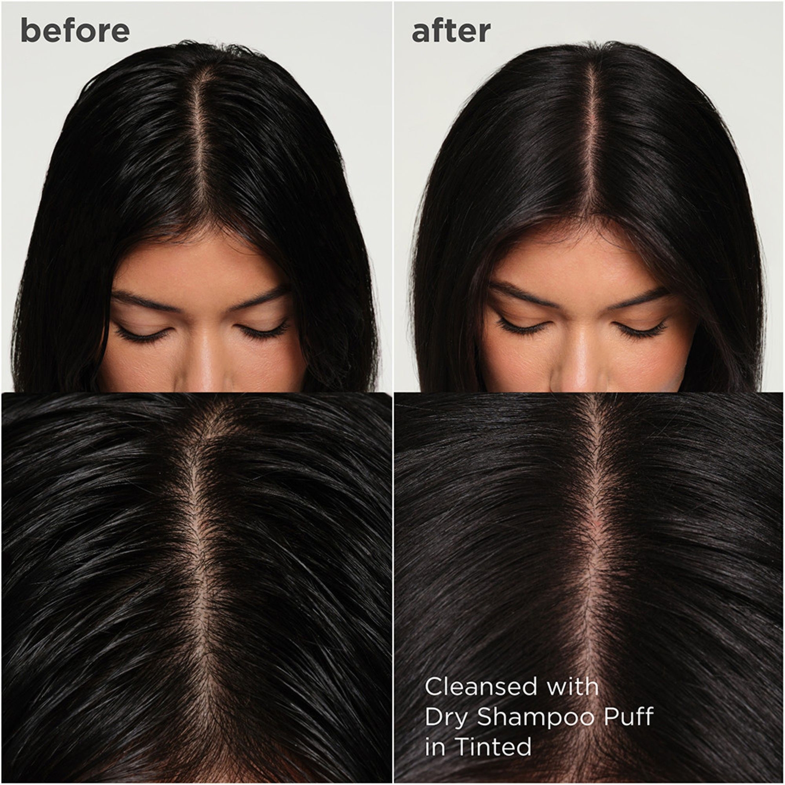 Thumbnail - Briogeo Style + Treat Dry Shampoo Puff - Tinted for Dark Hair 15g