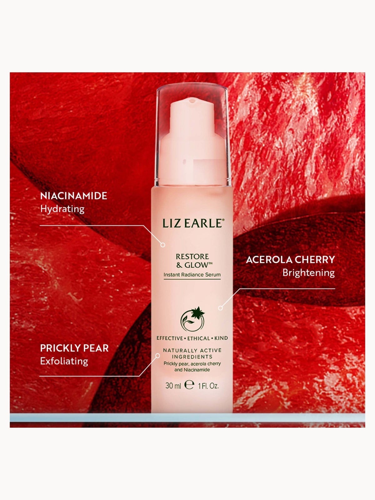 Liz Earle Restore & Glow Serum 30ml 4