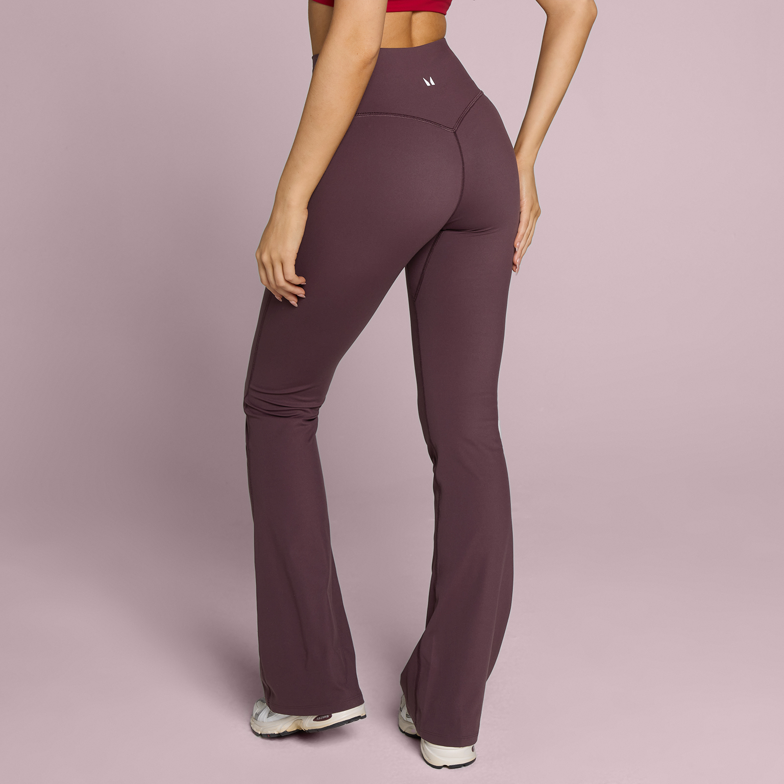 5059883466347 - MP Damen Tempo Tall Flared Leggings - Fudge - XXL