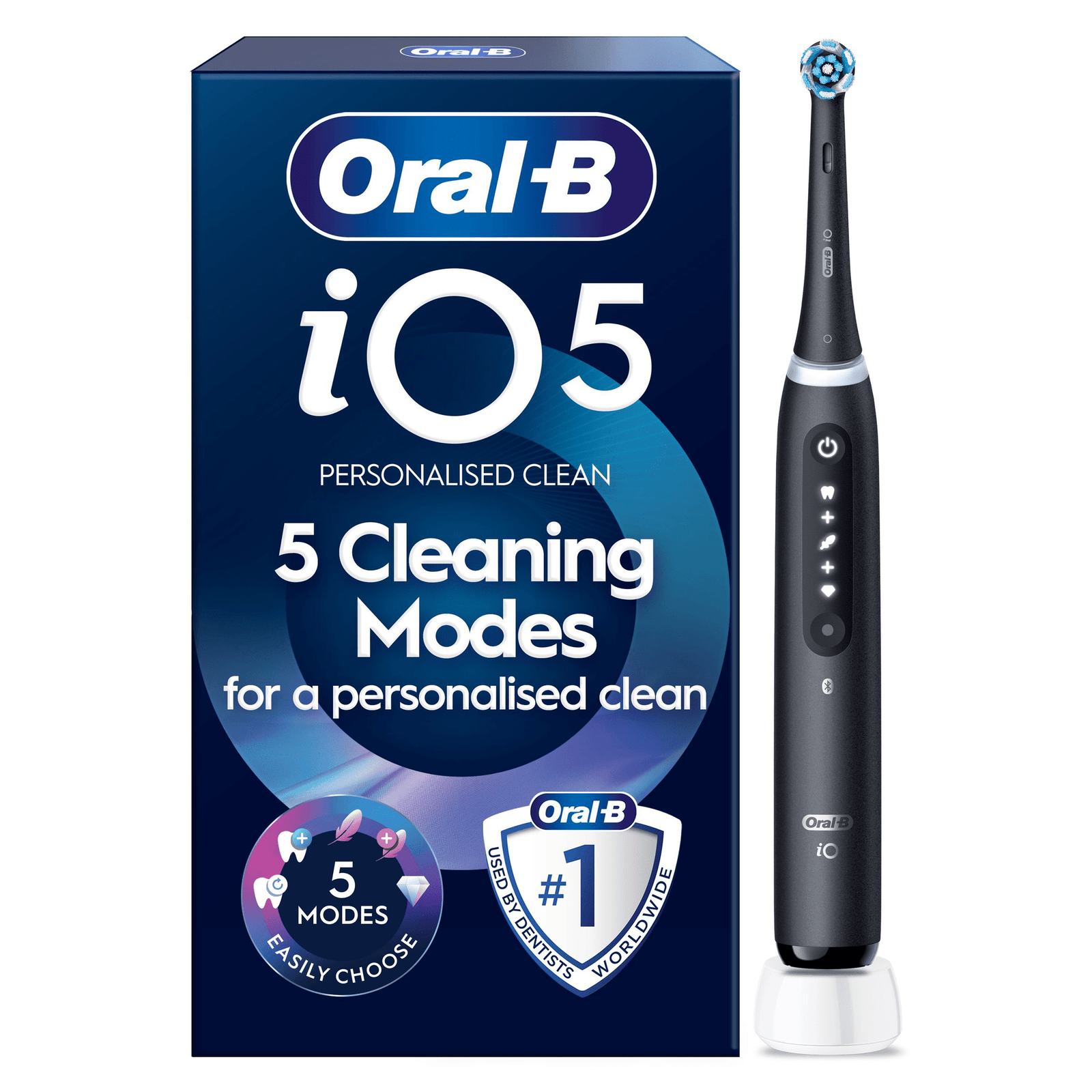 iO5 Series Matt Black - Toothbrush