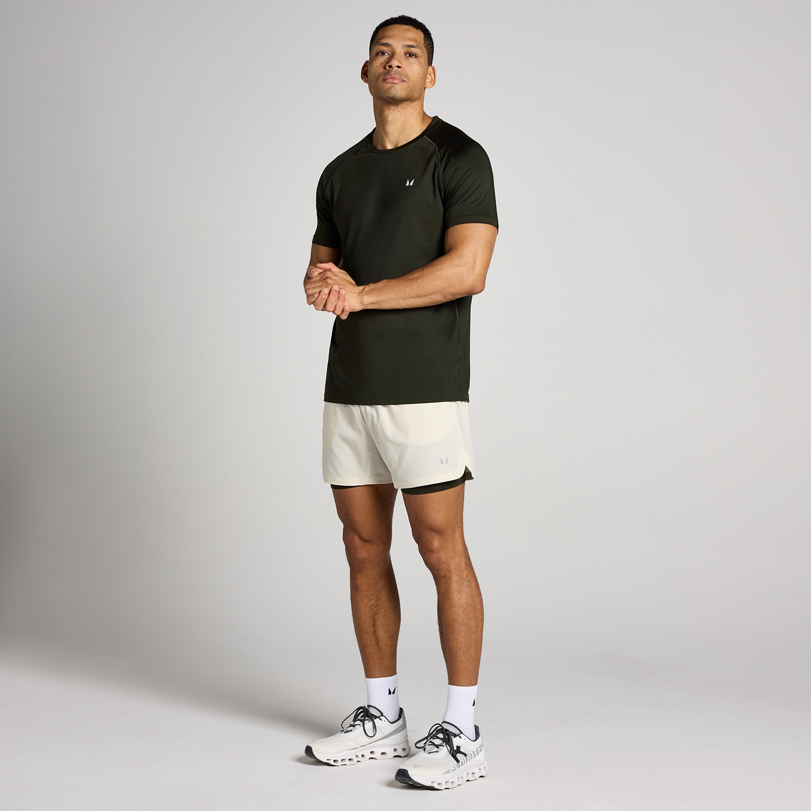 Thumbnail - MP Herren 5 2-in-1 Training Shorts - Bein - L