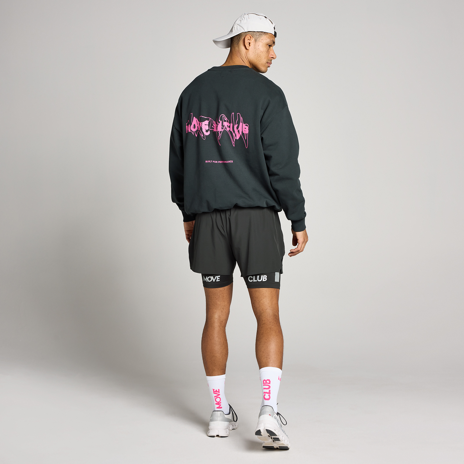 5059883467054 - MP Unisex Hybrid Graphic Sweatshirt - Washed Black - XL 5059883467054 - MP Unisex Hybrid Graphic Sweatshirt - Washed Black - XL