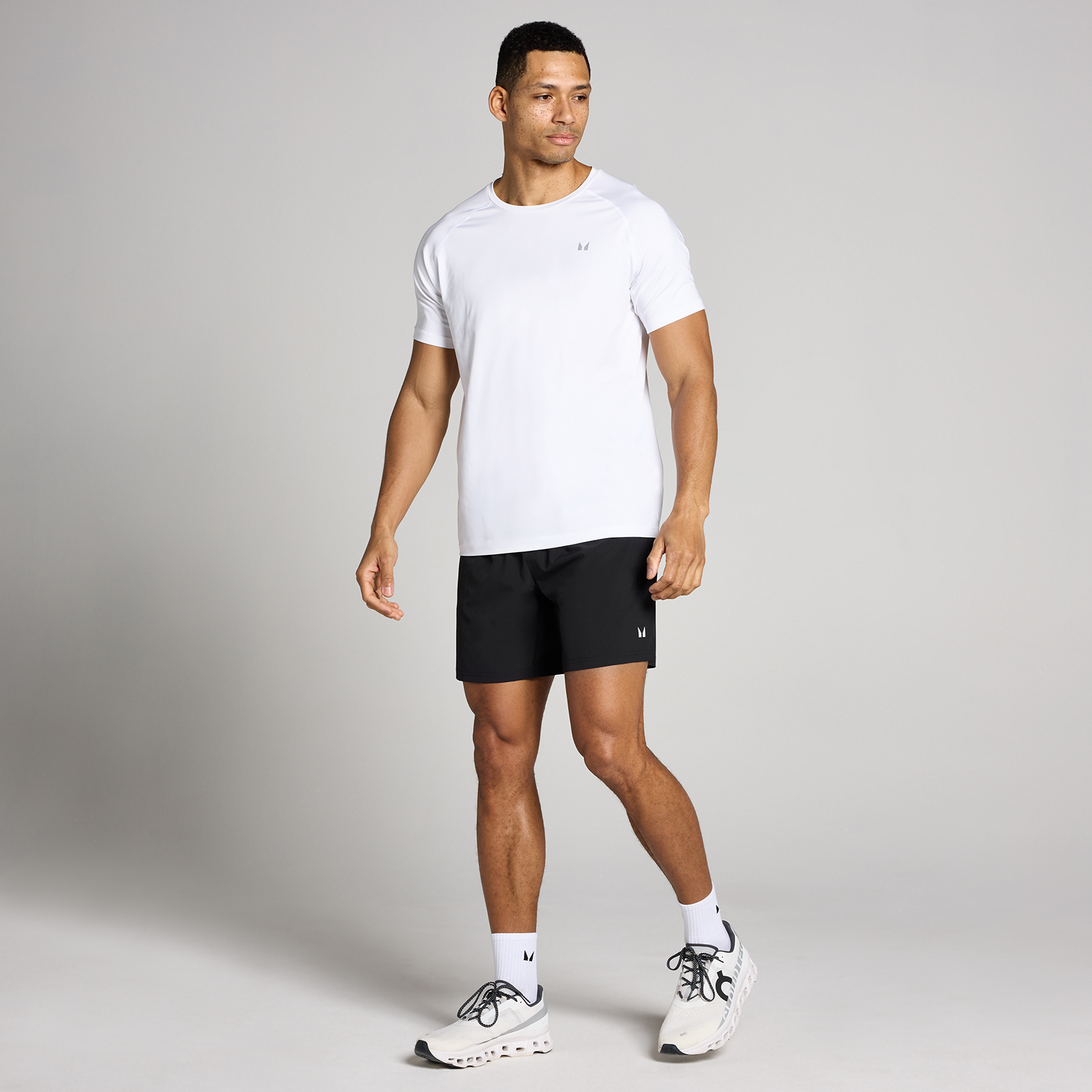 5059883467788 - MP Herren 7  Woven Training Shorts - Schwarz - M