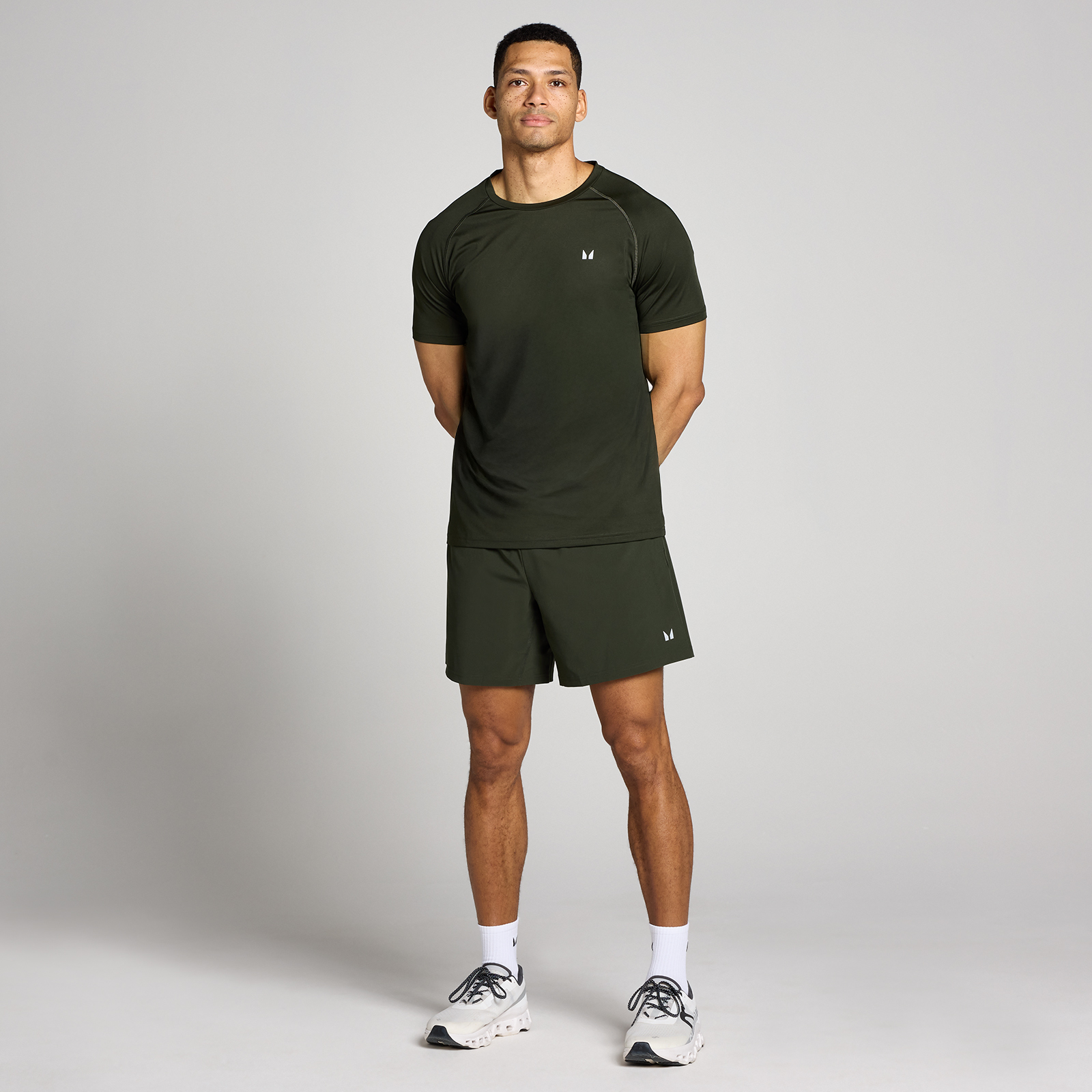 5059883489537 - MP Herren 7  Woven Training Shorts - Waldgrün - XXL