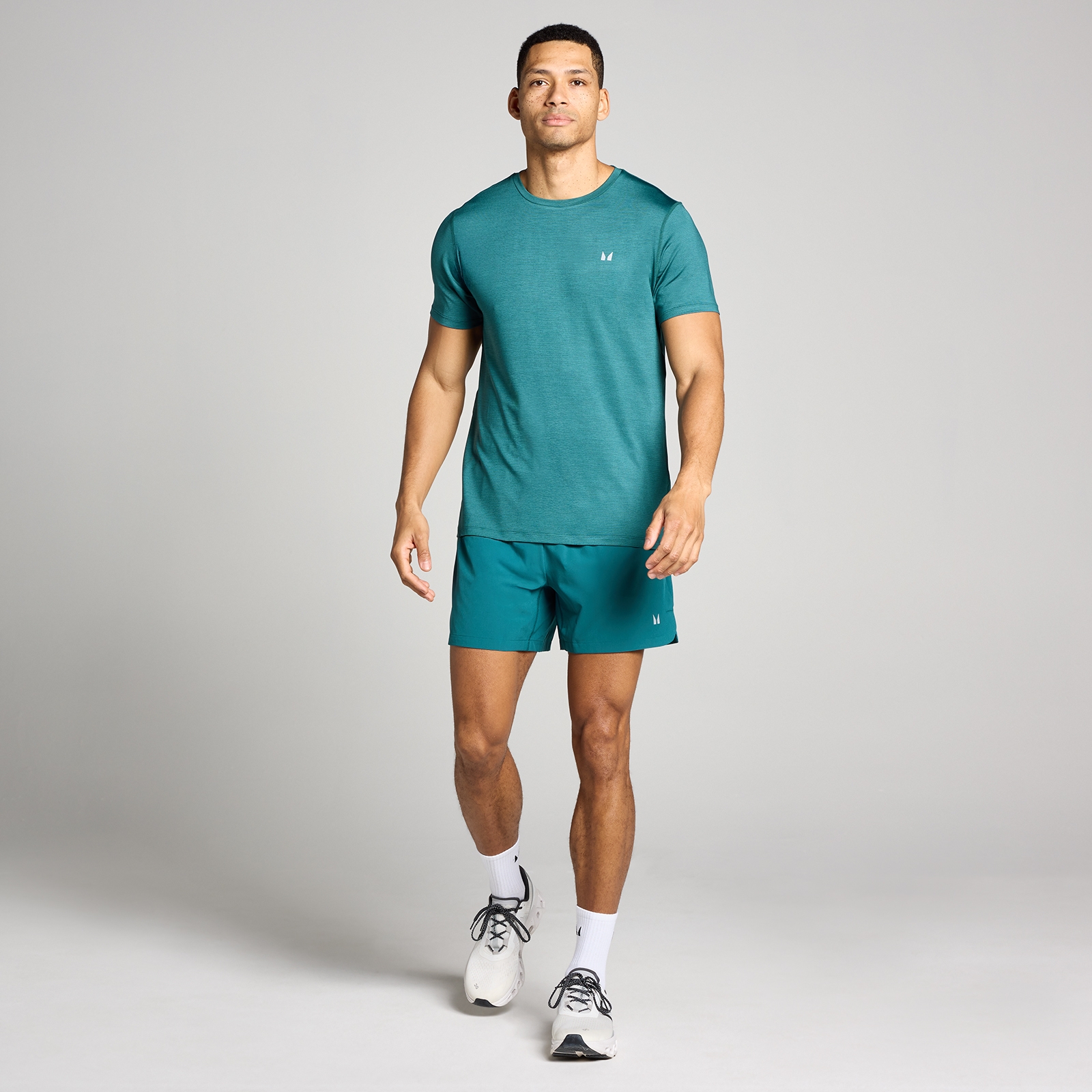 5059883467269 - MP Herren Training 5  Woven Shorts - Sattes Petrol - XS