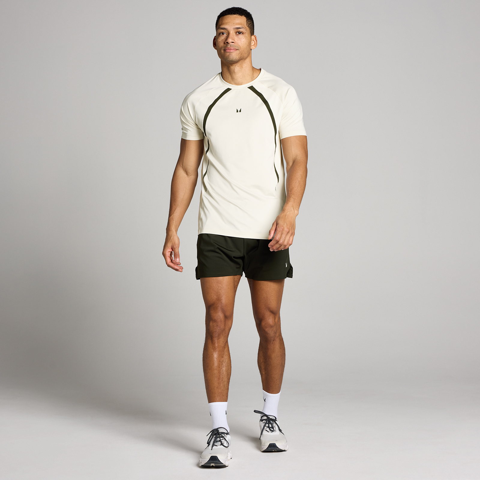 Thumbnail - MP Herren Tempo Panel T-Shirt - Bein - L