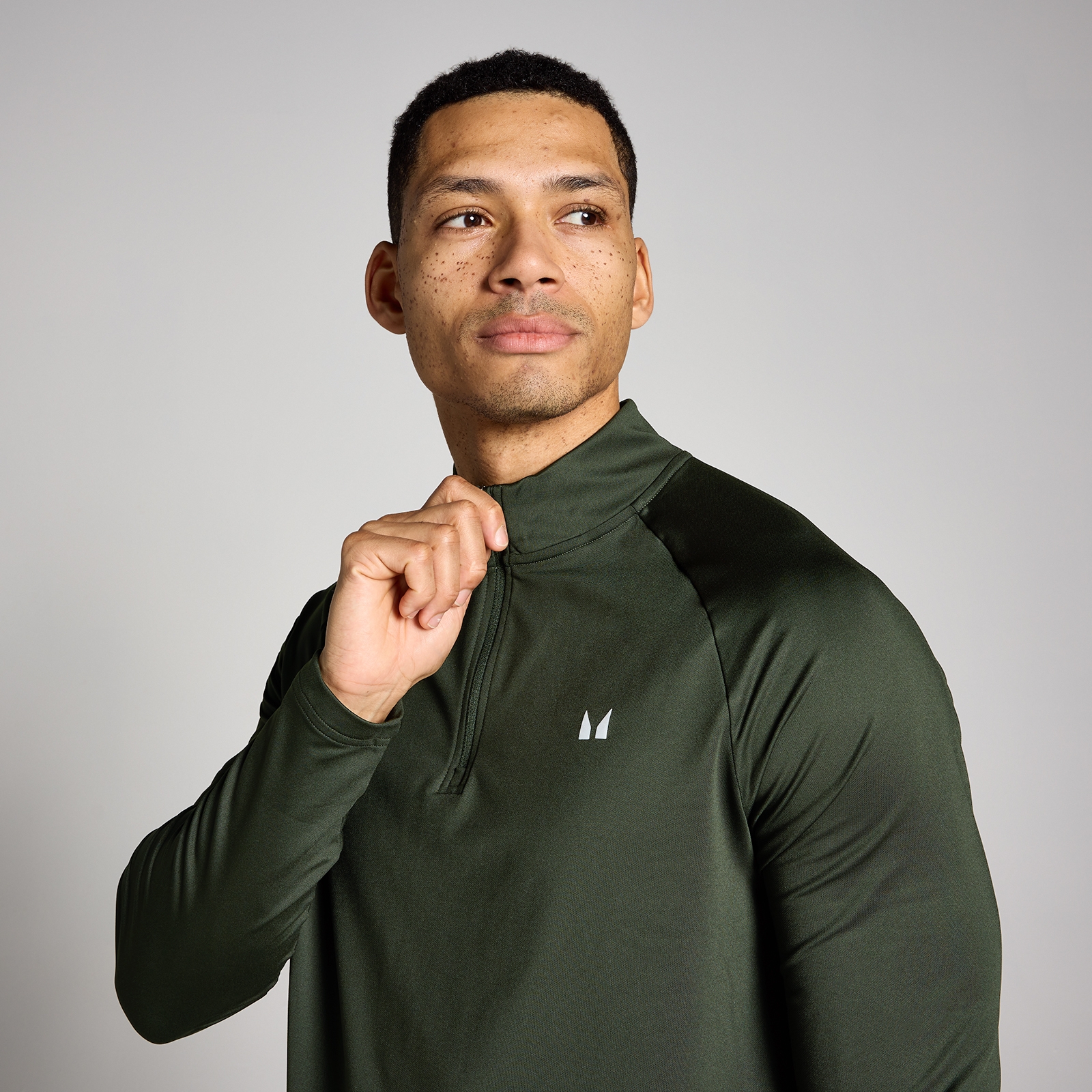 Thumbnail - MP Herren Training 1/4 Zip - Waldgrün - M