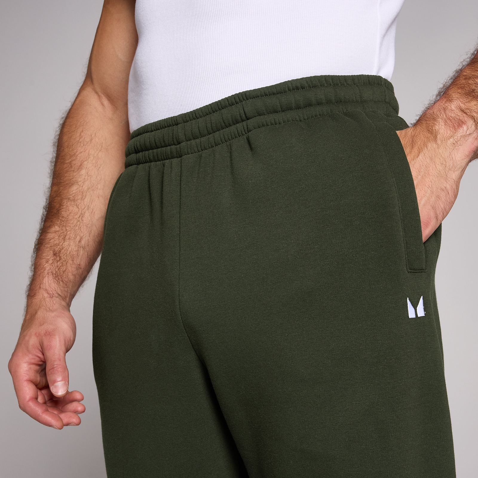 Thumbnail - MP Herren Rest Day Straight Leg Jogger - Waldgrün - S