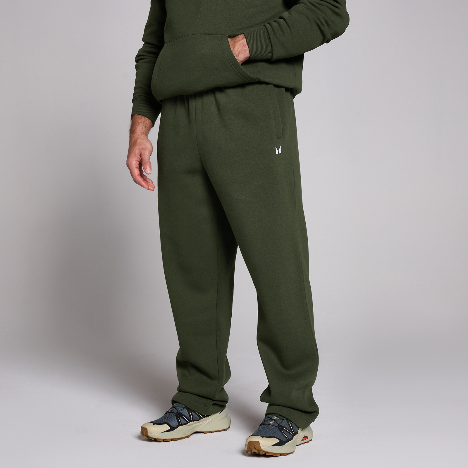 Joggers a gamba dritta MP Rest Day uomo - Verde foresta - S