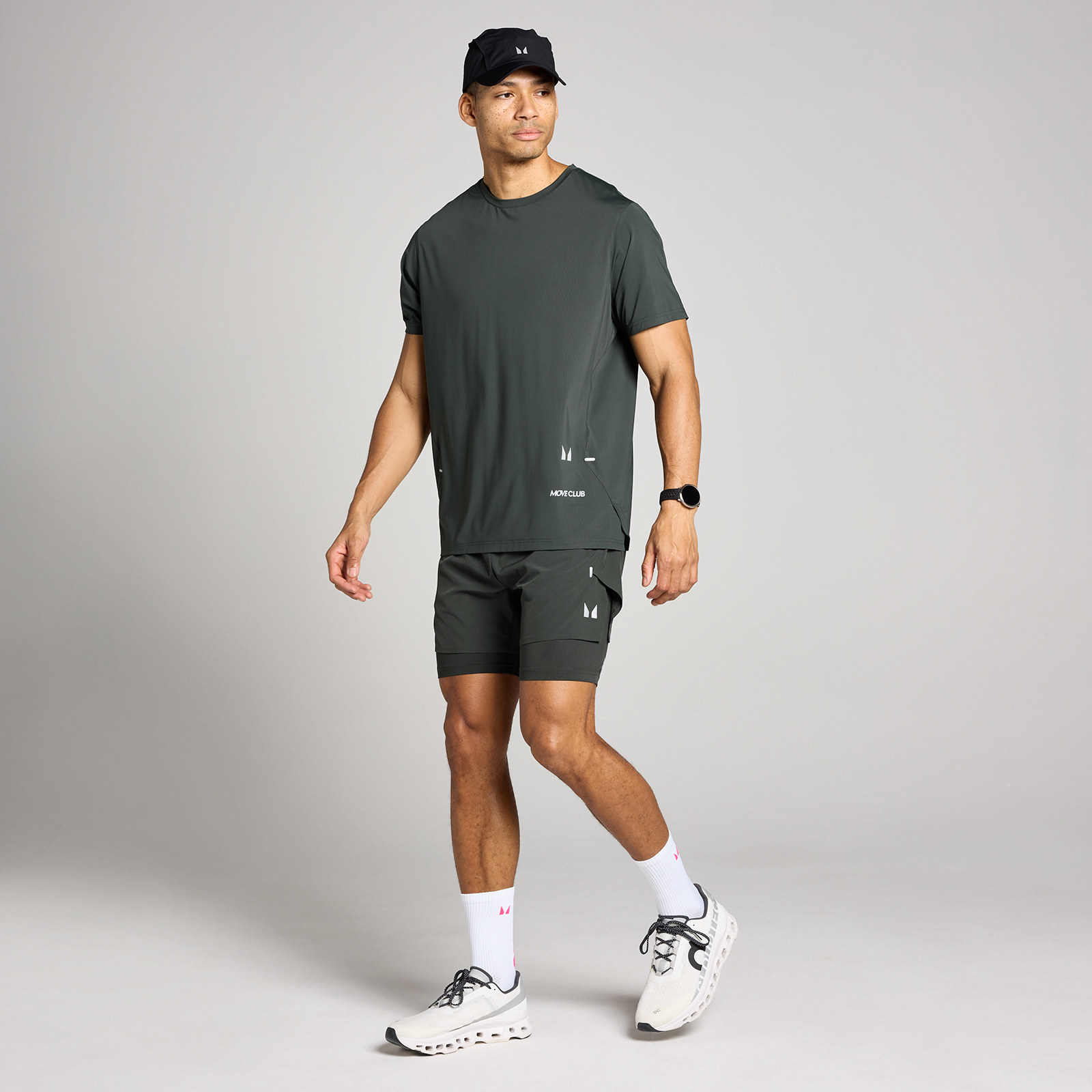 MP Herren Hybrid Mesh T-Shirt - Vintage-Schwarz - XL